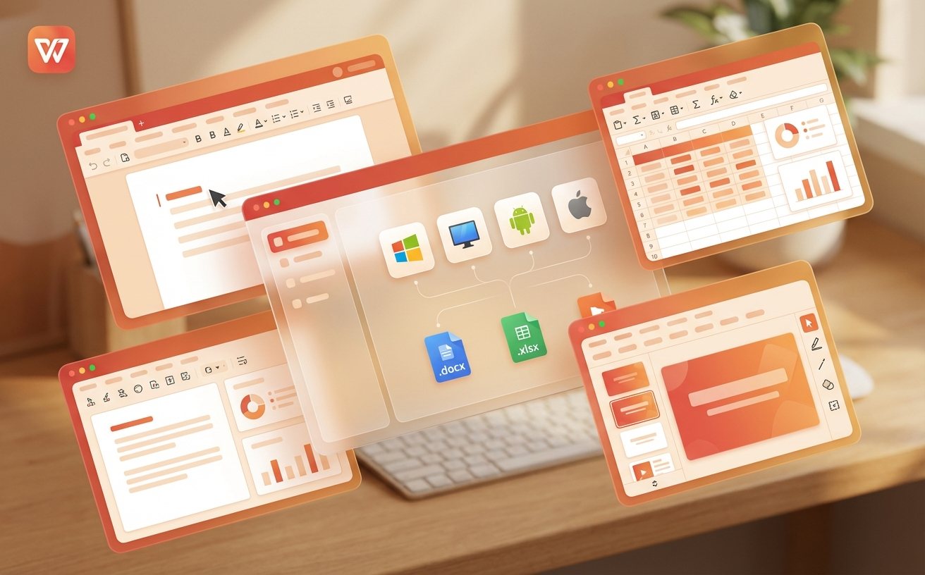 WPS Office多平台兼容功能界面展示