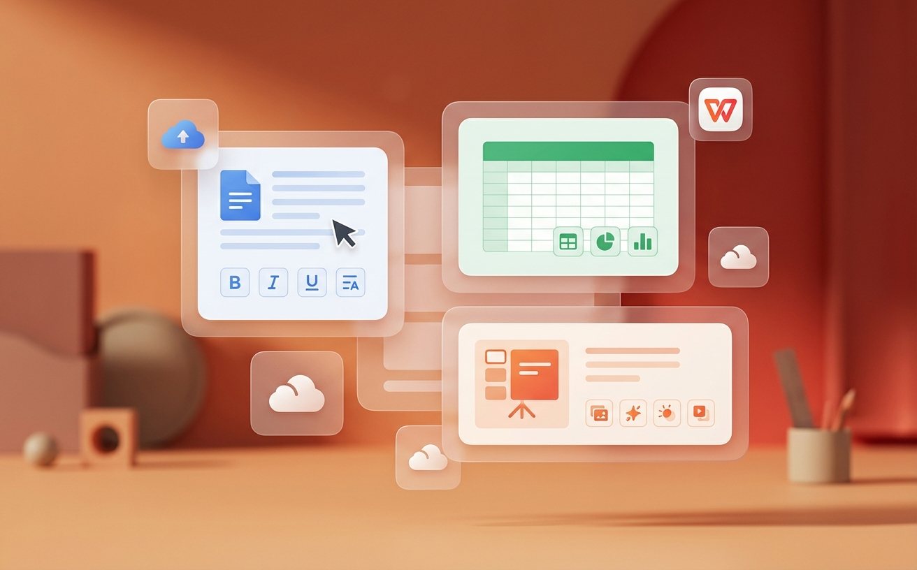 WPS文档编辑功能界面